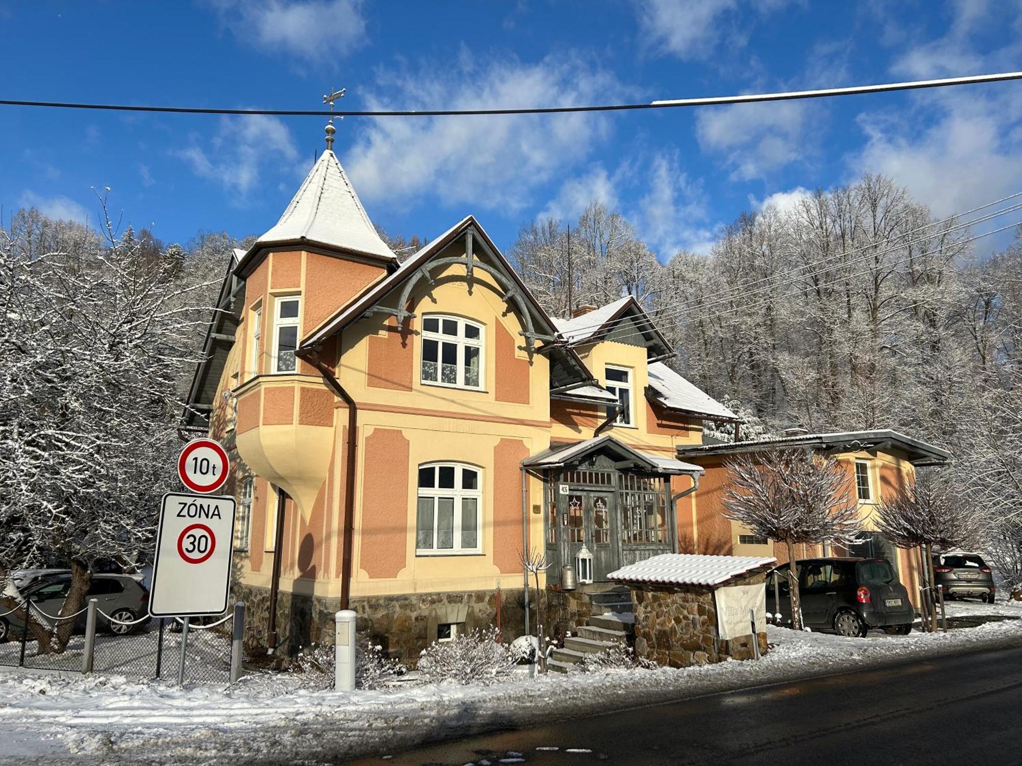 Apartmany Villa Magnolie Lipova Lazne Exteriör bild