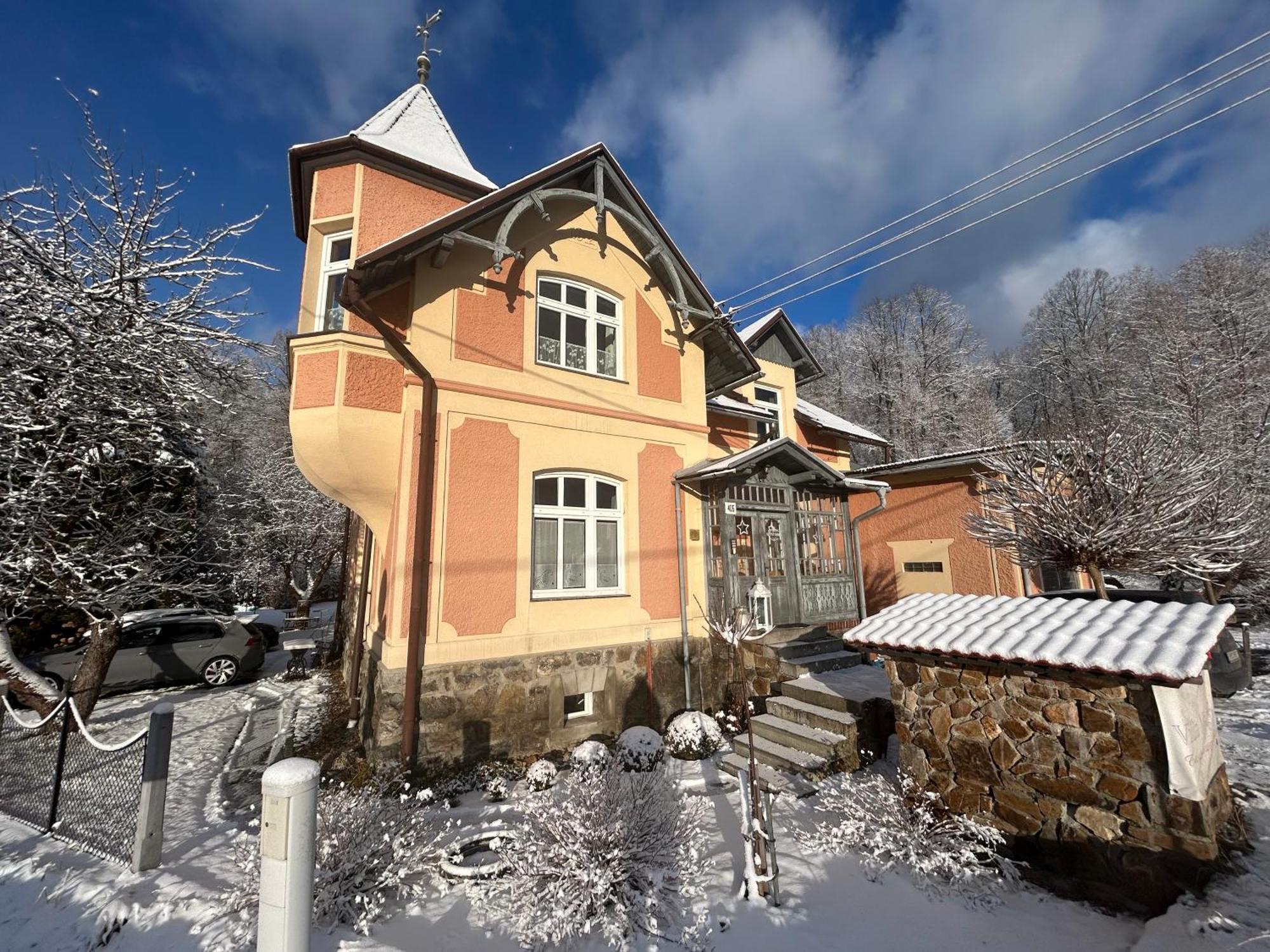 Apartmany Villa Magnolie Lipova Lazne Exteriör bild